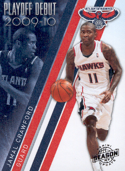 2009-10 Panini Season Update Playoff Debuts #17 Jamal Crawford