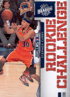2009-10 Panini Season Update Rookie Challenge #1 Stephen Curry