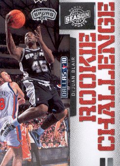2009-10 Panini Season Update Rookie Challenge #7 DeJuan Blair