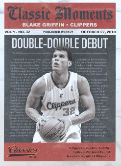 2010-11 Classics Classic Moments #10 Blake Griffin