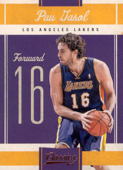 2010-11 Classics #19 Pau Gasol