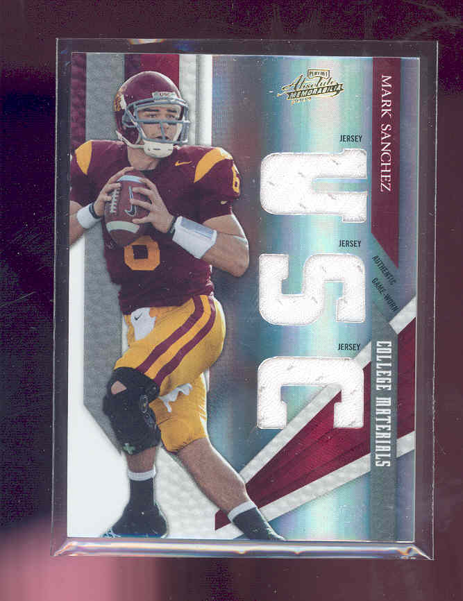 2009 Absolute Memorabilia College Materials #16 Mark Sanchez/25