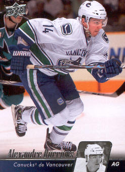 2010-11 Upper Deck French #9 Alexandre Burrows
