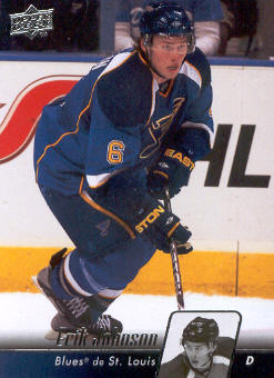 2010-11 Upper Deck French #31 Erik Johnson