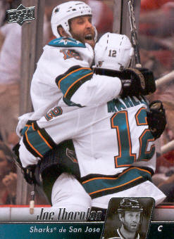 2010-11 Upper Deck French #34 Joe Thornton