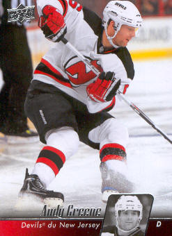 2010-11 Upper Deck French #86 Andy Greene