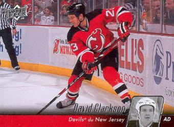 2010-11 Upper Deck French #87 David Clarkson