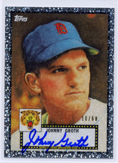 2011 Topps Black Diamond Wrapper Redemption Autographs #RA24 Johnny Groth