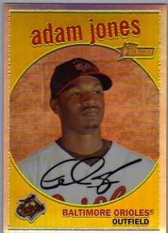 2008 Topps Heritage Chrome Refractors #C169 Adam Jones