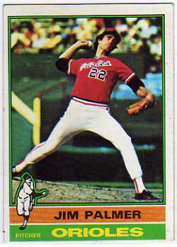1976 Topps #450 Jim Palmer