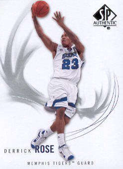 2010-11 SP Authentic #64 Derrick Rose