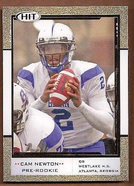2011 SAGE HIT Pre-Rookie Gold #PR1 Cam Newton