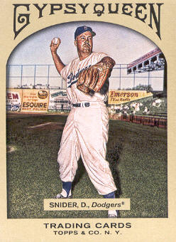 2011 Topps Gypsy Queen #59 Duke Snider