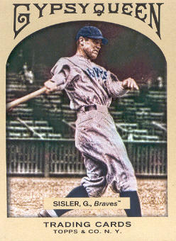 2011 Topps Gypsy Queen #95 George Sisler