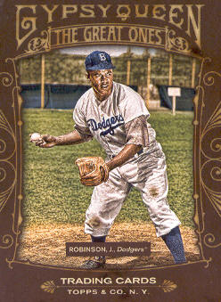 2011 Topps Gypsy Queen Great Ones #GO8 Jackie Robinson