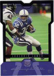 2004 SkyBox LE Black Border Platinum #47 Edgerrin James