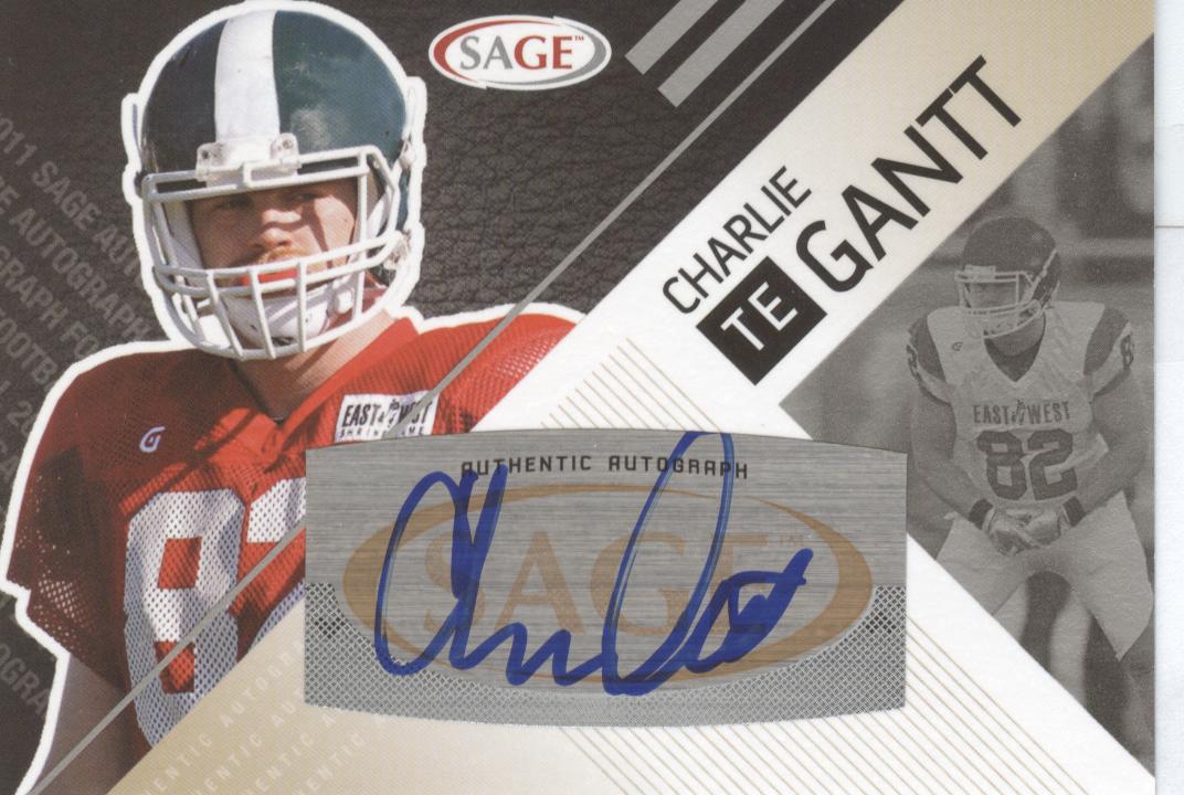 2011 SAGE Autographs Silver #11 Charlie Gantt