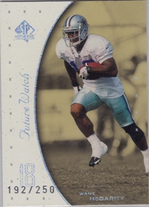 1999 SP Authentic Excitement #136 Wane McGarity