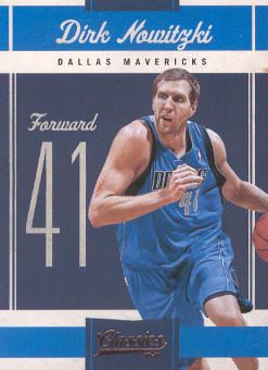 2010-11 Classics #1 Dirk Nowitzki