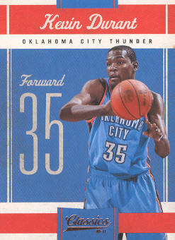 2010-11 Classics #33 Kevin Durant