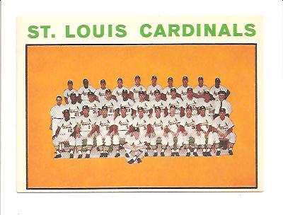 1964 Topps #87 St. Louis Cardinals TC