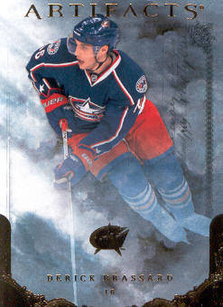 2010-11 Artifacts #34 Derick Brassard