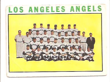 1964 Topps #213 Los Angeles Angels TC