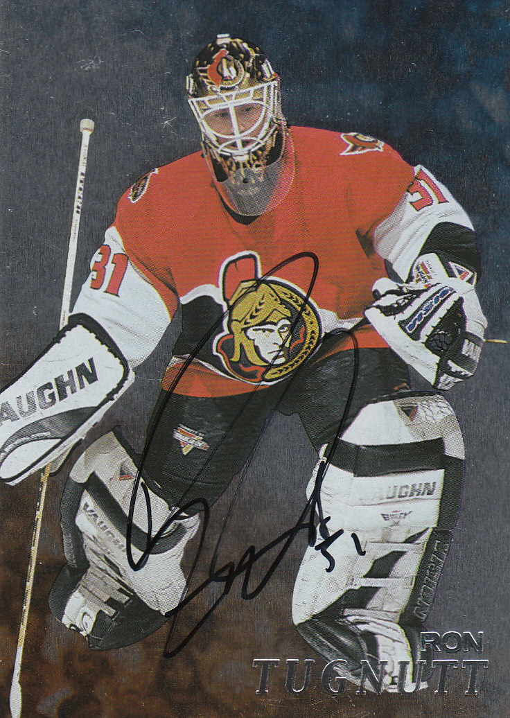 1998-99 Be A Player Autographs #244 Ron Tugnutt
