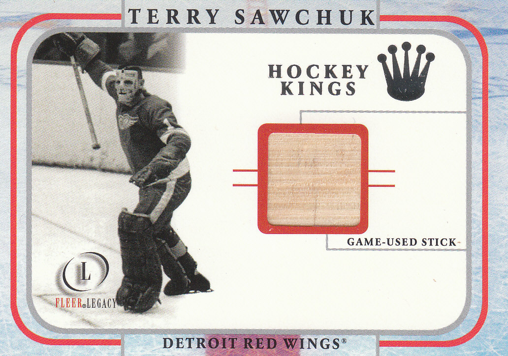 2001-02 Fleer Legacy Memorabilia #22 Terry Sawchuk STK