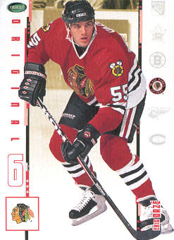 2003-04 Parkhurst Original Six Chicago #6 Eric Daze