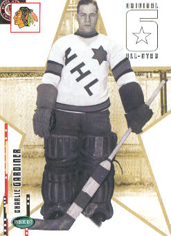 2003-04 Parkhurst Original Six Chicago #63 Charlie Gardiner