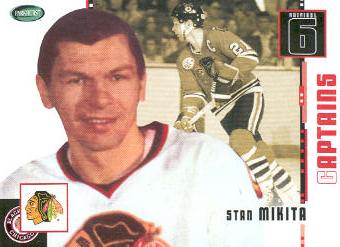 2003-04 Parkhurst Original Six Chicago #78 Stan Mikita