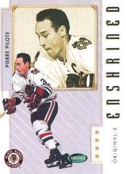 2003-04 Parkhurst Original Six Chicago #82 Johnny Bower