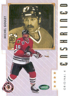 2003-04 Parkhurst Original Six Chicago #90 Michel Goulet