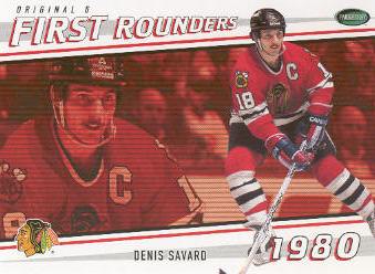 2003-04 Parkhurst Original Six Chicago Inserts #C16 Denis Savard