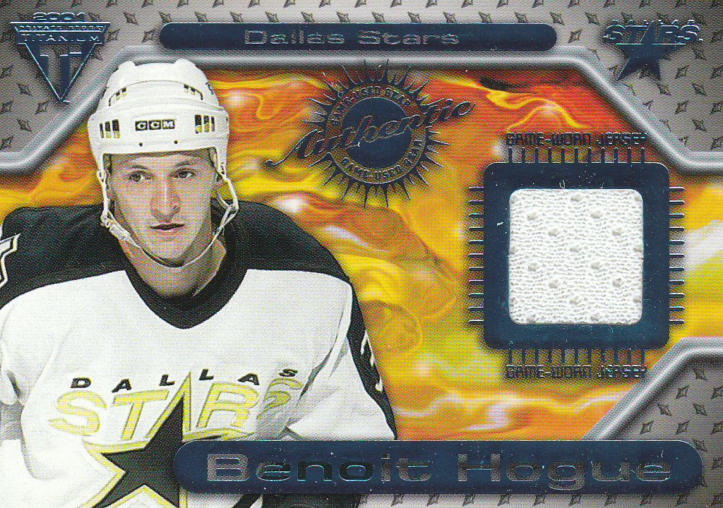 2000-01 Titanium Game Gear #83 Benoit Hogue