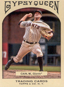 2011 Topps Gypsy Queen #43 Matt Cain