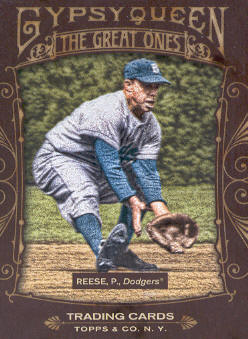 2011 Topps Gypsy Queen Great Ones #GO17 Pee Wee Reese