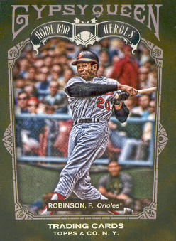 2011 Topps Gypsy Queen Home Run Heroes #HH17 Frank Robinson