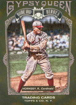 2011 Topps Gypsy Queen Home Run Heroes #HH24 Rogers Hornsby