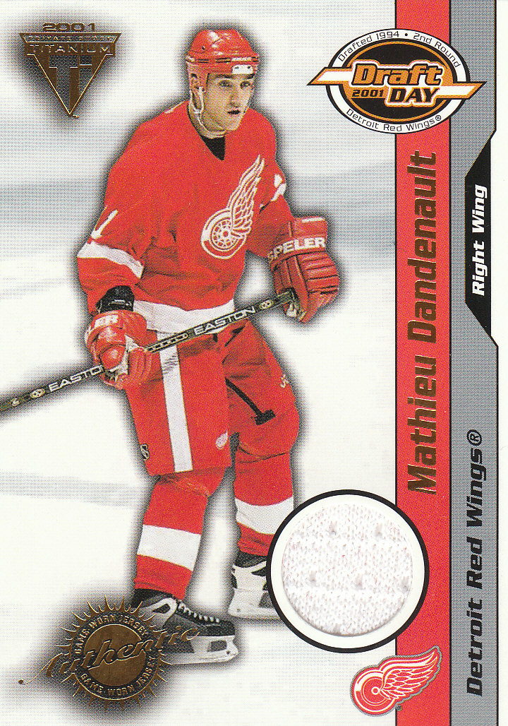 2000-01 Titanium Draft Day Edition #37 Matthieu Dandenault/520