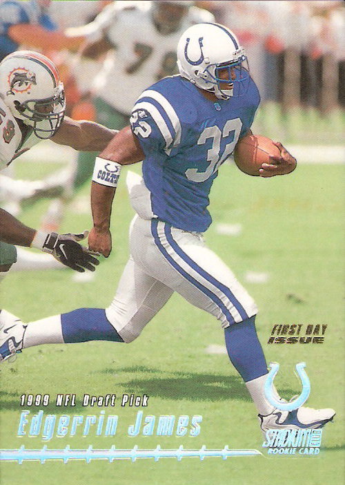 1999 Stadium Club First Day #155 Edgerrin James
