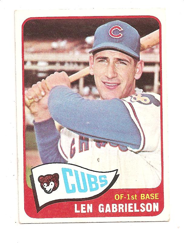 1965 Topps #14 Len Gabrielson