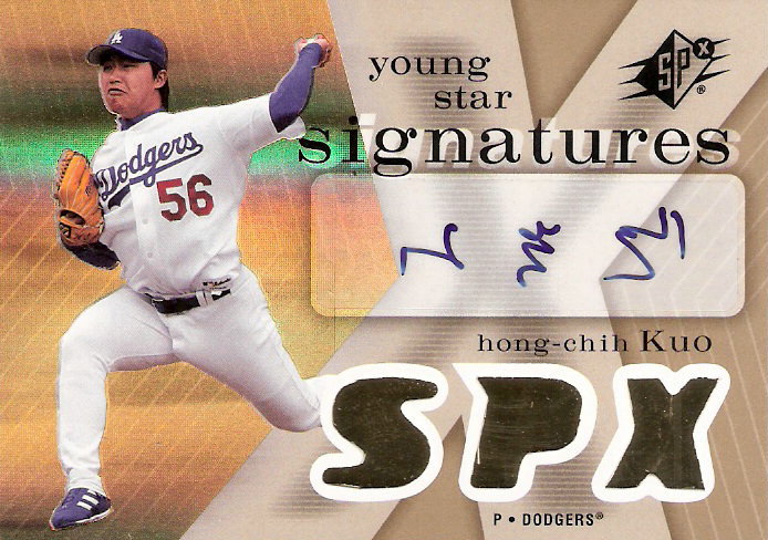 2007 SPx Young Stars Signatures #KU Hong-Chih Kuo