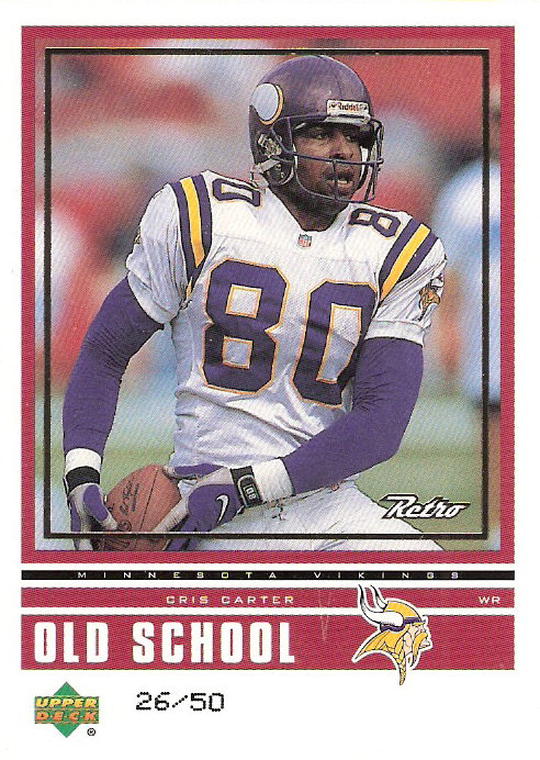 1999 Upper Deck Retro Old School/New School Level 2 #ON3 C.Carter/R.Moss