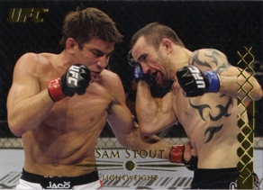 2011 Topps UFC Title Shot Gold #11 Sam Stout