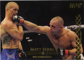 2011 Topps UFC Title Shot Gold #24 Matt Serra