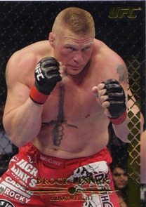 2011 Topps UFC Title Shot Gold #32 Brock Lesnar