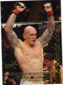 2011 Topps UFC Title Shot Gold #36 Krzysztof Soszynski