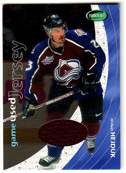 2001-02 Parkhurst Jerseys #PJ2 Milan Hejduk